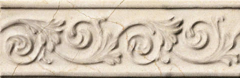 Бордюр CHARME WALL PROJECT Cream Listello Desire (Italon)